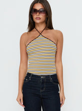 Aethoria Arrowneck Bodysuit Multi Stripe