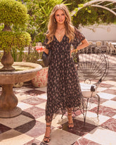 Secret Bloom Floral Maxi Dress