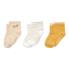 Baby-Socken Little Farm Größe 44/56 im 3er-Set für Neugeborene