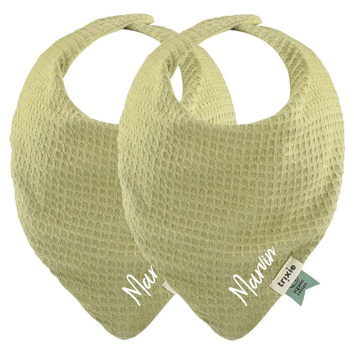 Bandana Lätzchen 2-pack mix - Cocoon Lemongrass | Trixie