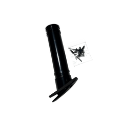 Flush Mount Rod Holder Kit w/Hardware