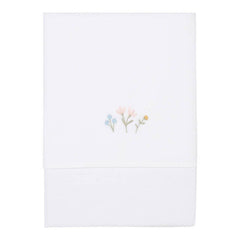 Kinderbettlaken Flowers & Butterflies 110 x 140 cm | Little Dutch