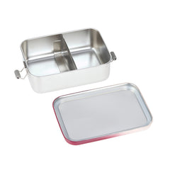 Lunchbox Stainless Steel Solid berry/rose | Lässig