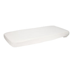 Spannbettlaken Musselin 60 x 120 cm, soft white | Little Dutch