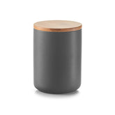 Vorratsdose mit Bambusdeckel - 650 ml - Keramik | Zeller