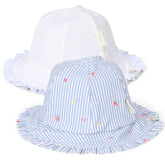 Wendehut Sunny Flowers Blue | Little Dutch