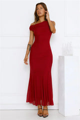 Moonlit Mischief Mesh Maxi Dress