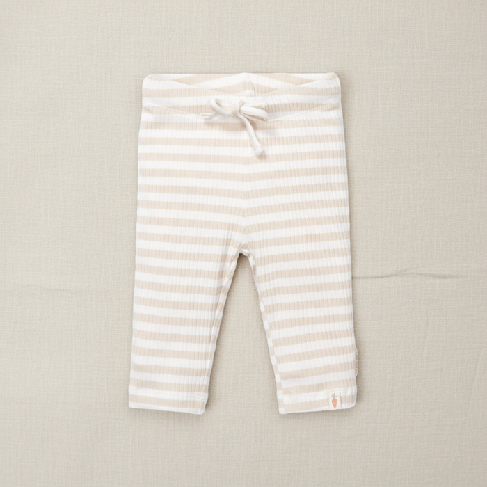 Gestreifte Little Dutch Babyhose aus 95 % Bio-Baumwolle