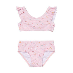 Bikini mit Volants, Little Pink Flowers | Little Dutch