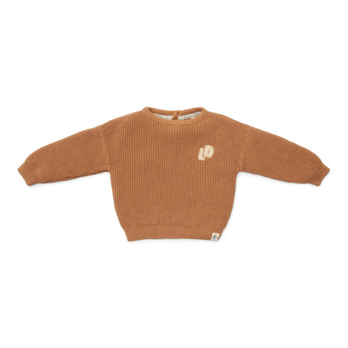 Brauner Little Dutch Strickpullover – Produktfoto