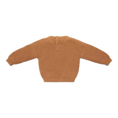 Brauner Little Dutch Strickpullover – weitere Produktansicht
