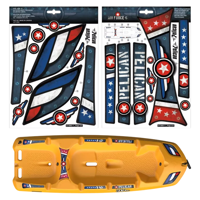 Decals for Solo Evo Kids Kayak