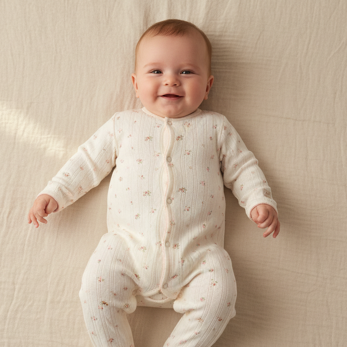 Einteilige Pyjamas Fairy Blossom - Nightwear | Little Dutch