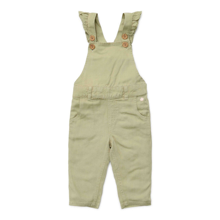 Grüne Little Dutch Latzhose aus der Little Farm Kollektion