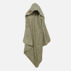 Kapuzenhandtuch Pure Olive | Little Dutch
