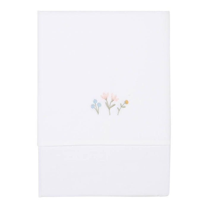 Kinderbettlaken Flowers & Butterflies 110 x 140 cm | Little Dutch