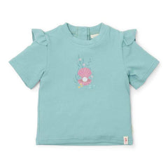 Kurzärmeliges Schwimmshirt  Ocean Treasures Surf Blue | Little Dutch