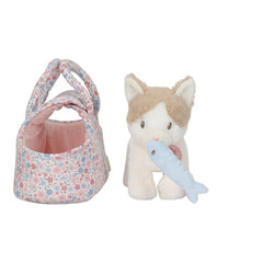 Kuscheltier Katze Marley von Little Dutch mit Tragetasche – Detailansicht