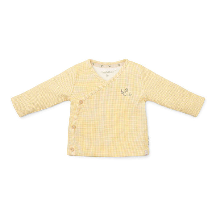 Produktansicht 1: Langarm Wickelshirt Warm Yellow für Babys