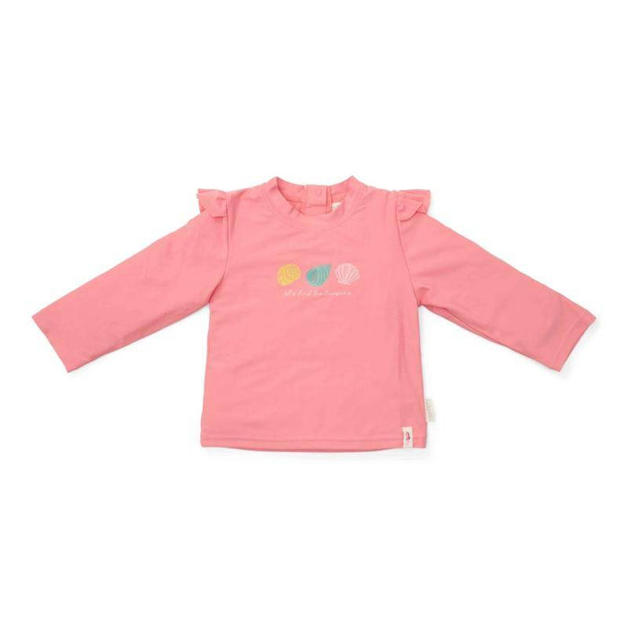 Langärmeliges Schwimmshirt Ocean Treasures Rouge | Little Dutch