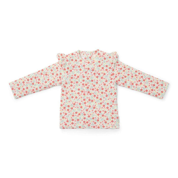 Langärmeliges Schwimmshirt Sunny Flowers Multi-colour | Little Dutch