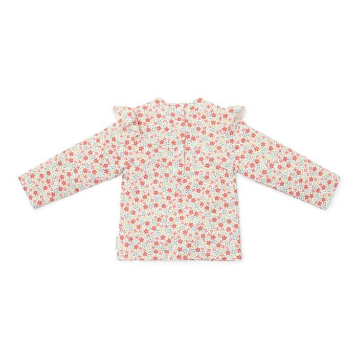 Langärmeliges Schwimmshirt Sunny Flowers Multi-colour | Little Dutch
