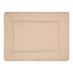 Laufgittereinlage 80 x 100 Pure Beige | Little Dutch