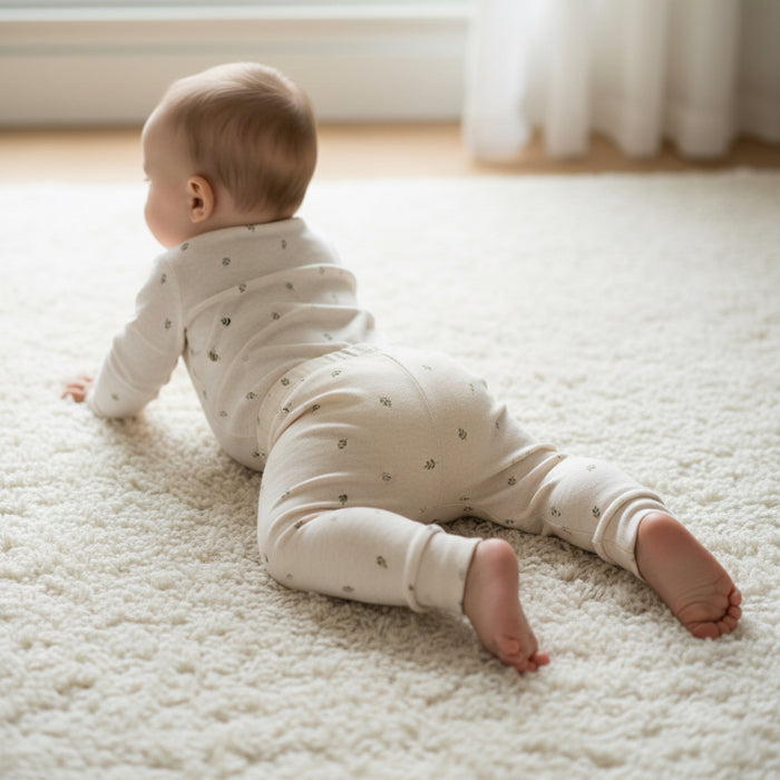 Leggings Green Leaves - Little Farm | Little Dutch