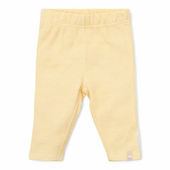 Warm Yellow karierte Little Farm Leggings von Little Dutch für Babys