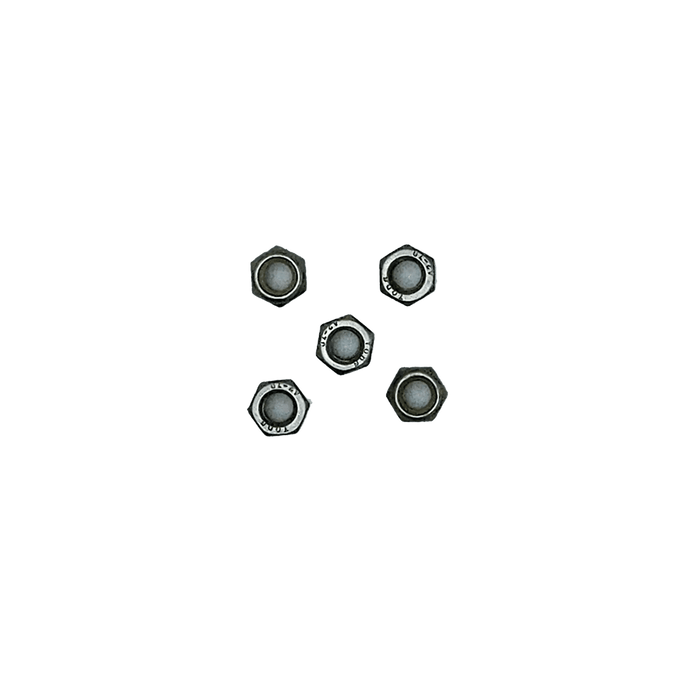 Locking Nuts With Nylon Insert - M6 - 5 Pack