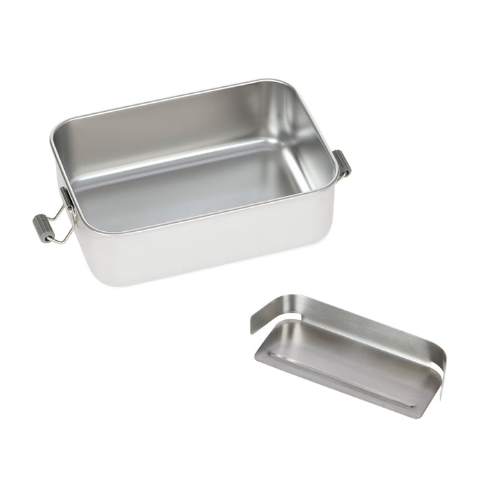 Lunchbox Stainless Steel Solid olive/green  | Lässig