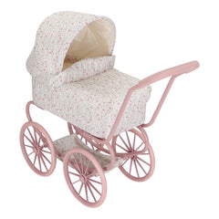 Metall- Puppenwagen Soft Flowers