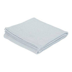 Musselintuch Swaddle 120 x 120 cm Pure Soft Blue | Little Dutch