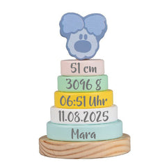 Wusel Baby Stapelturm mit Druck-Personalisierung