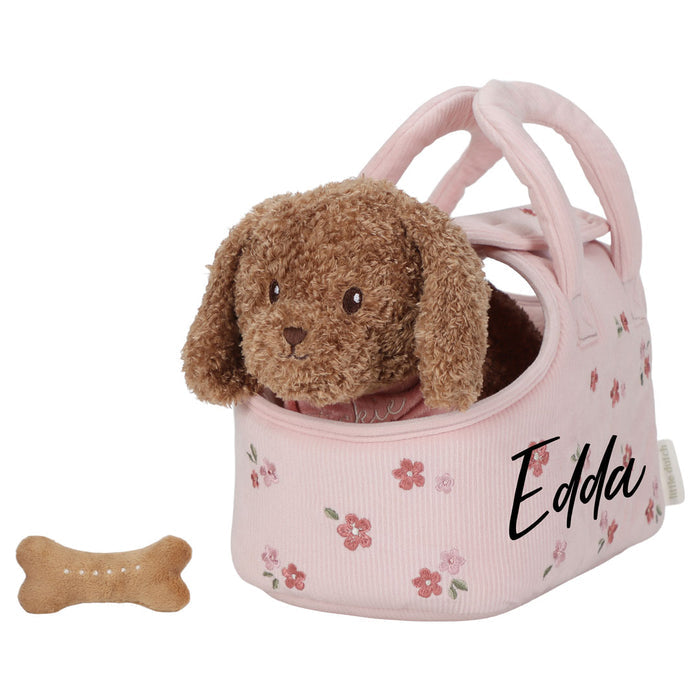 Plüschhund Kuscheltier Jackie in Tasche GRS