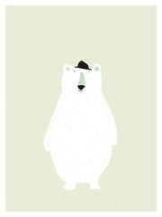 Poster 30 x 40 cm Herr Eisbär | Trixie