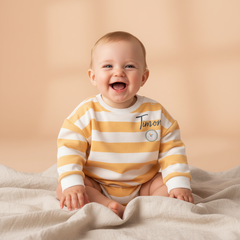 Produktansicht 1: Pullover Sunny Yellow Stripes