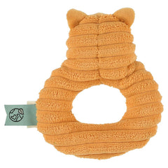 Trixie Baby-Rassel Herr Fuchs – Detailansicht des weichen Tier-Spielzeugs für Babys