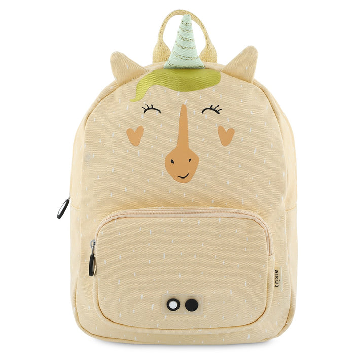 Trixie Kinderrucksack Frau Einhorn mit Einhorn-Gesicht und Ohren – Vorderansicht