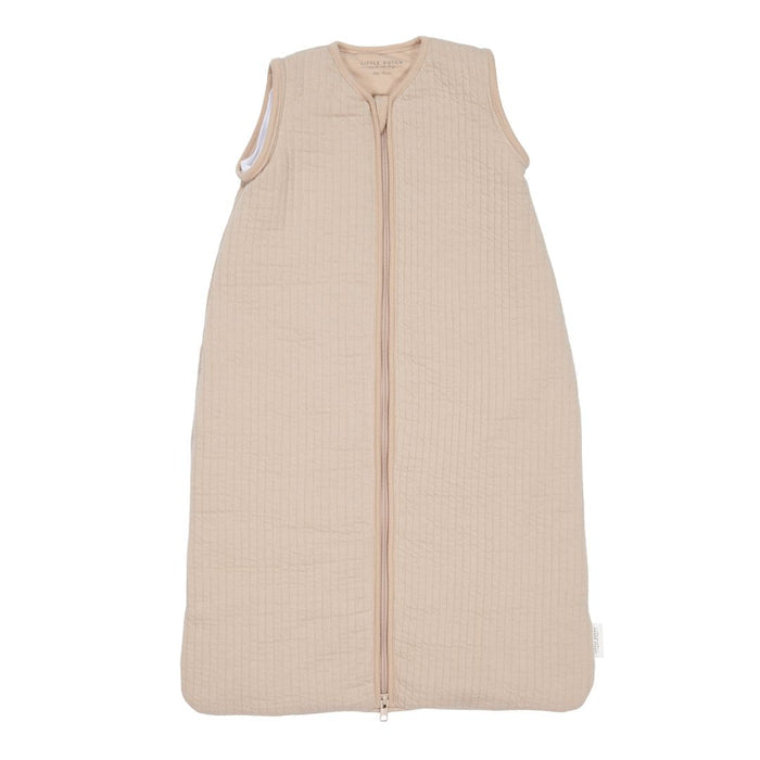 Winterschlafsack Pure Beige 90 cm von Little Dutch – kuscheliger Babyschlafsack in neutralem Beige für Herbst und Winter