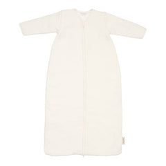 Little Dutch Winterschlafsack Pure Soft White 90 cm – weißer Babyschlafsack für warme und komfortable Winternächte