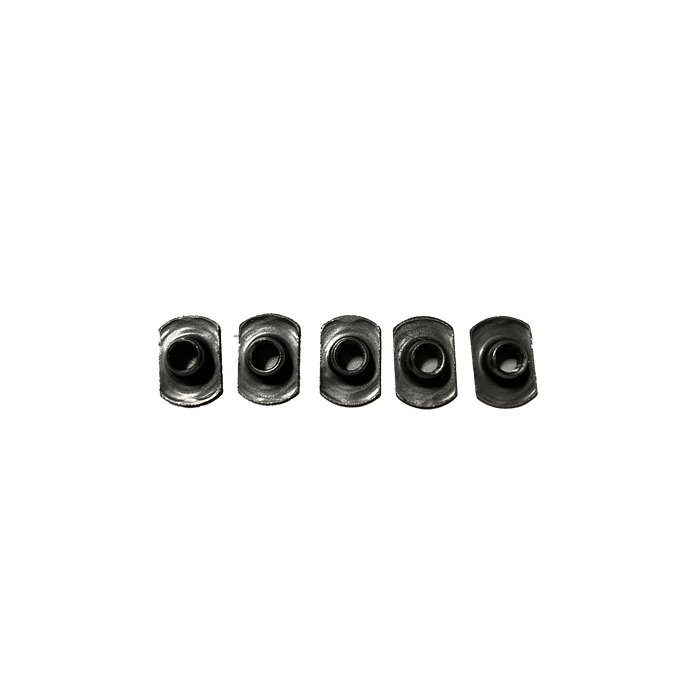 Slidetrax Brass Slab Nut 1/4-20 - 5 Pack