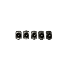 Slidetrax Brass Slab Nut 1/4-20 - 5 Pack