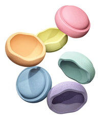 Stapelstein Original Mini rainbow pastel – je Element bis 30 kg belastbar