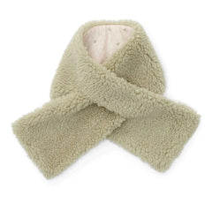 Soft Green Teddy-Schal von Little Dutch – Detailansicht