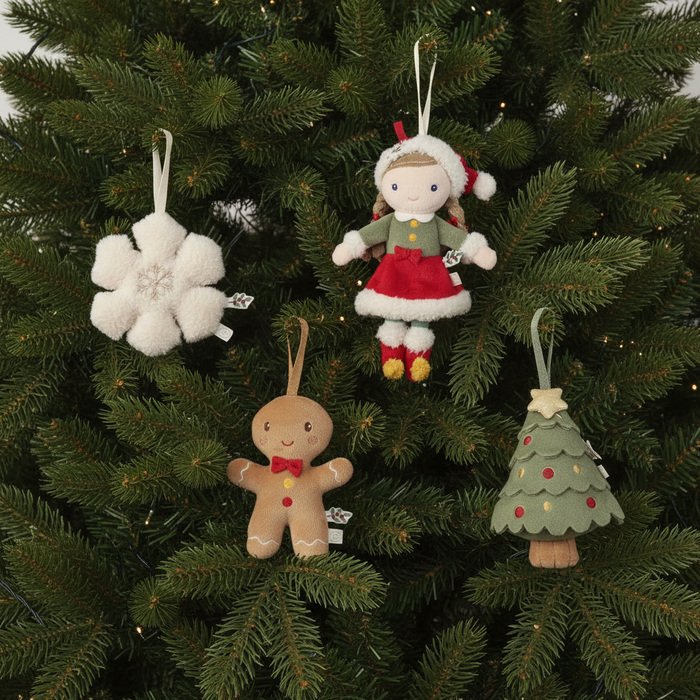 Weihnachtsbaum Anhänger  Set Rosa GRS