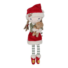Little Dutch Puppe Rosa im Weihnachtsdesign – Vorderansicht