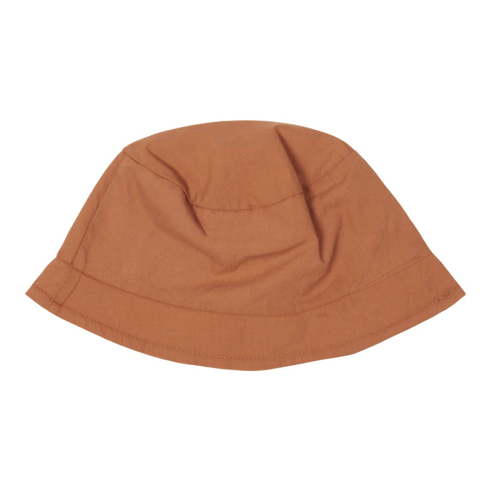 Produktansicht 2: Wendbarer Sonnenhut Orange Weiß für Babys und Kinder